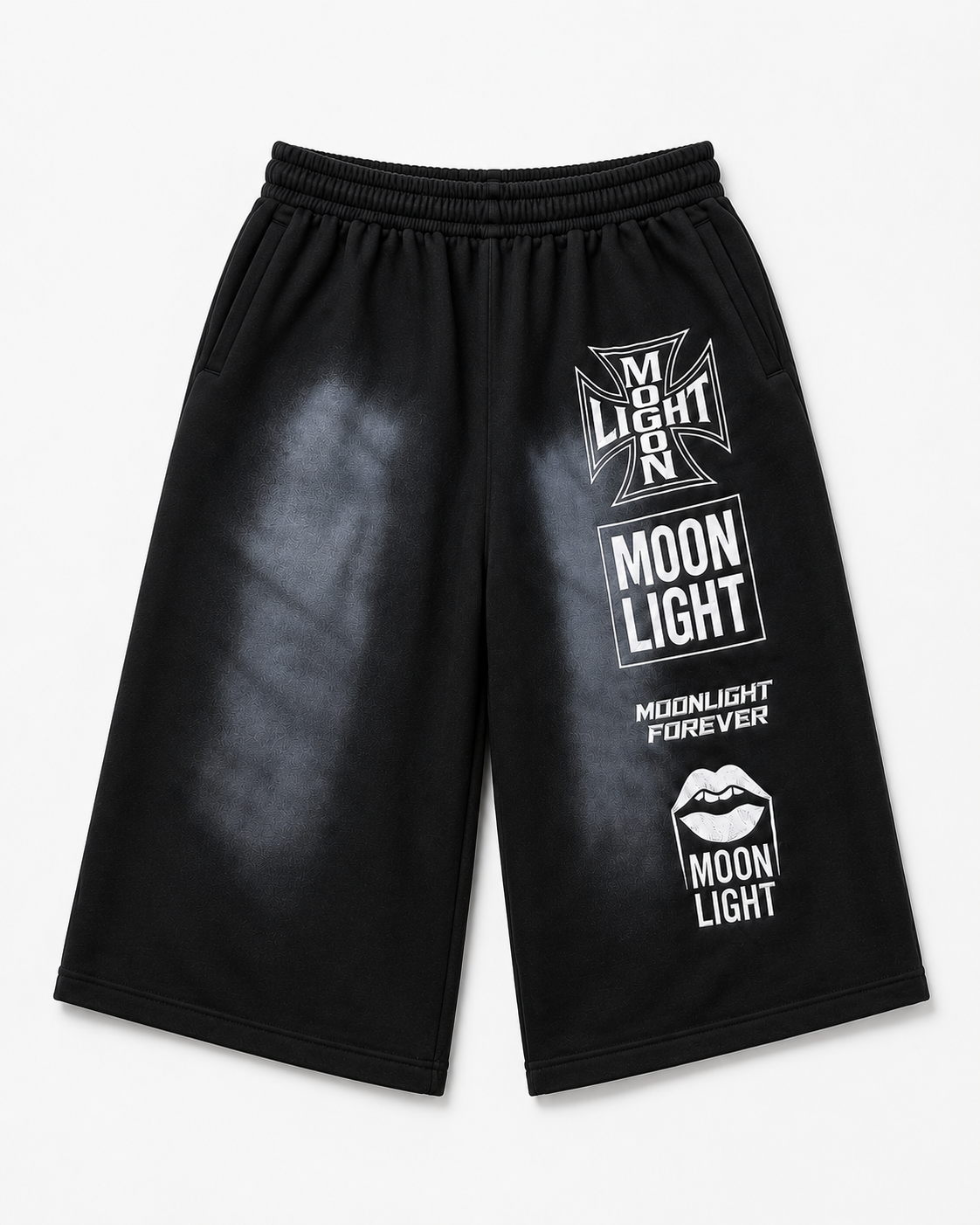 MOONLIGHT AFTER DARK 3/4 SHORTS