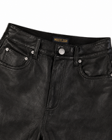 After Dark Leather Shorts