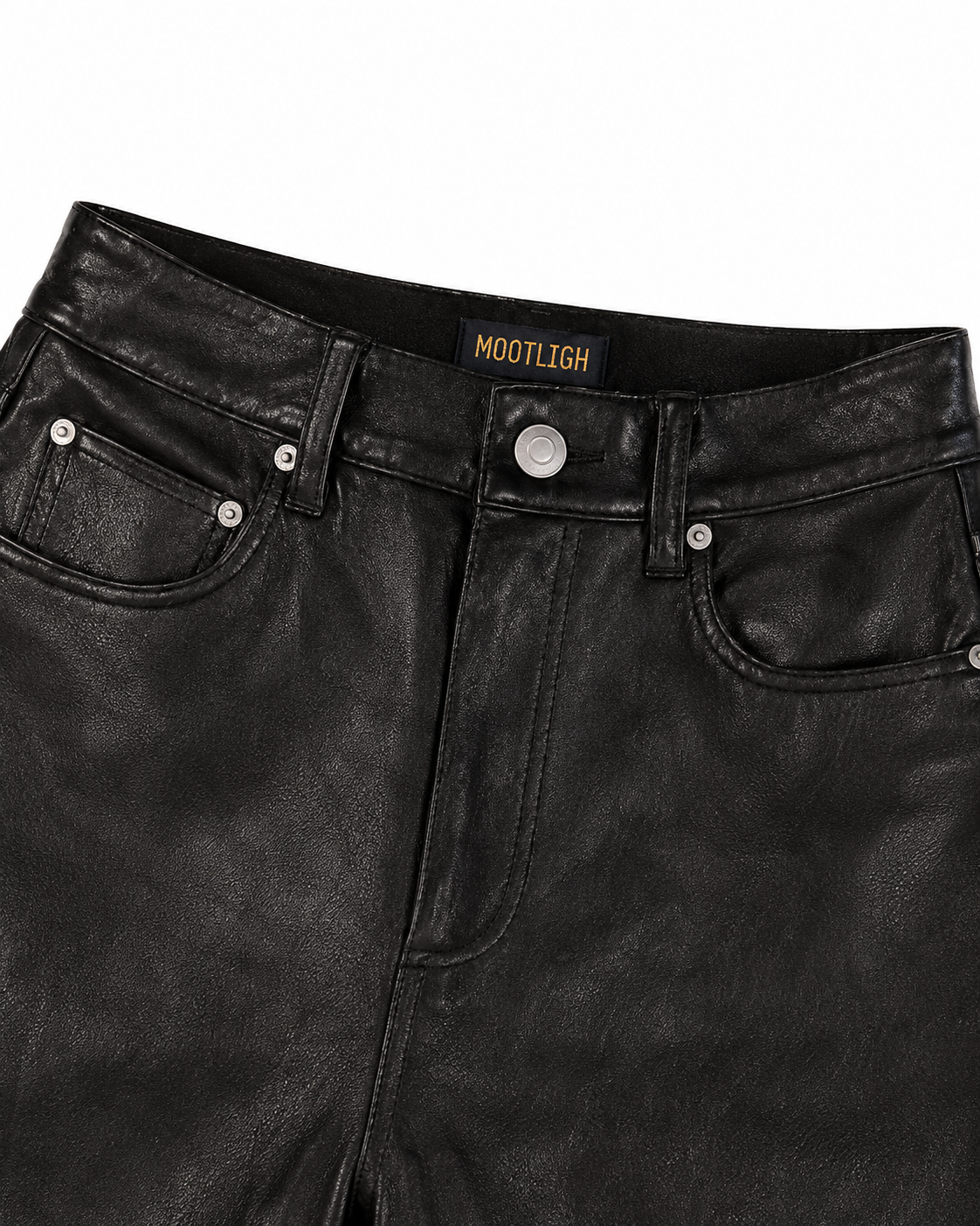 After Dark Leather Shorts