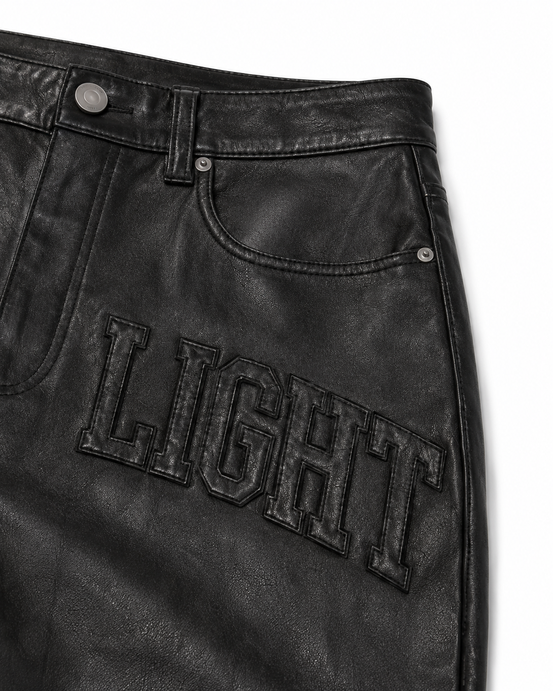 After Dark Leather Shorts