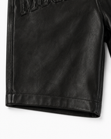 After Dark Leather Shorts