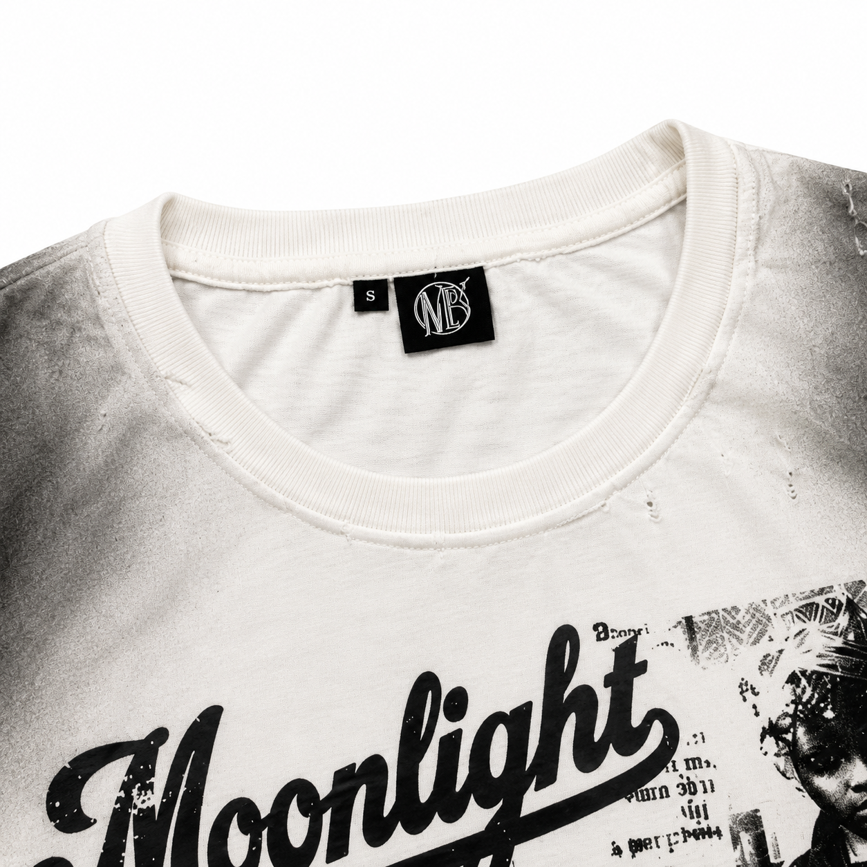 GET RICH OR DIE WHITE TEE