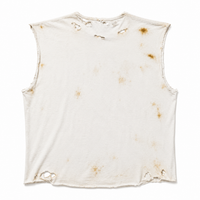 After dark White sleeveless